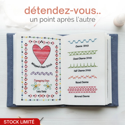 Livre de broderie Embrunes