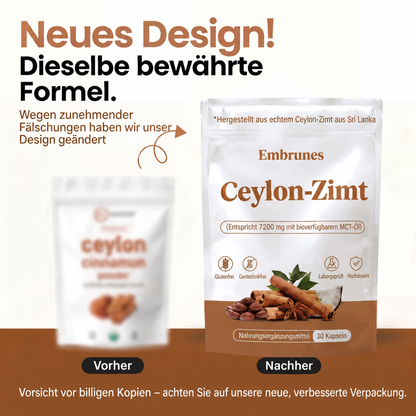 Embrunes Ceylon-Zimt – 7.200 mg mit MCT-Öl
