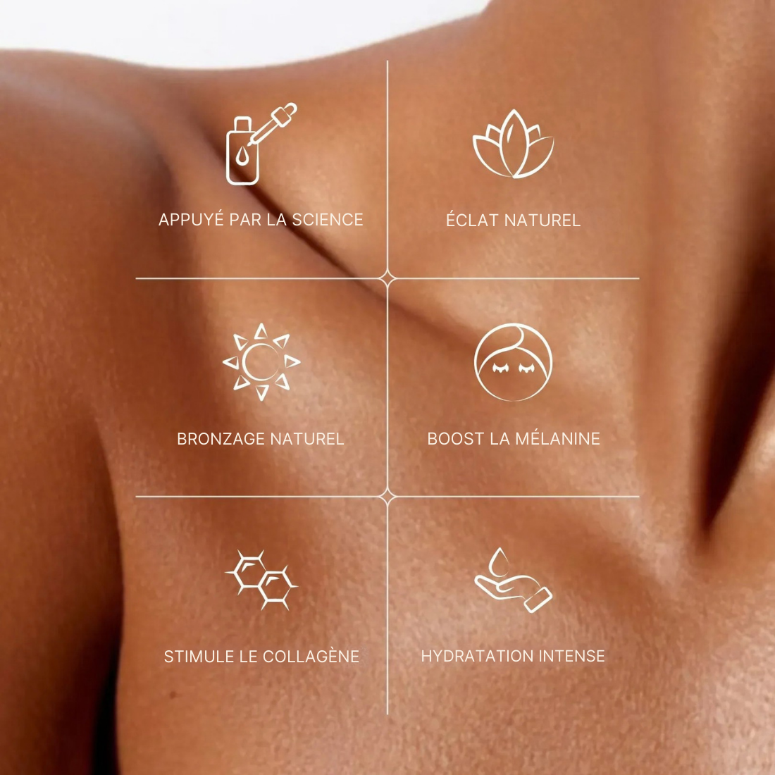 Gouttes de bronzage Embrunes - L'éclat que vous buvez