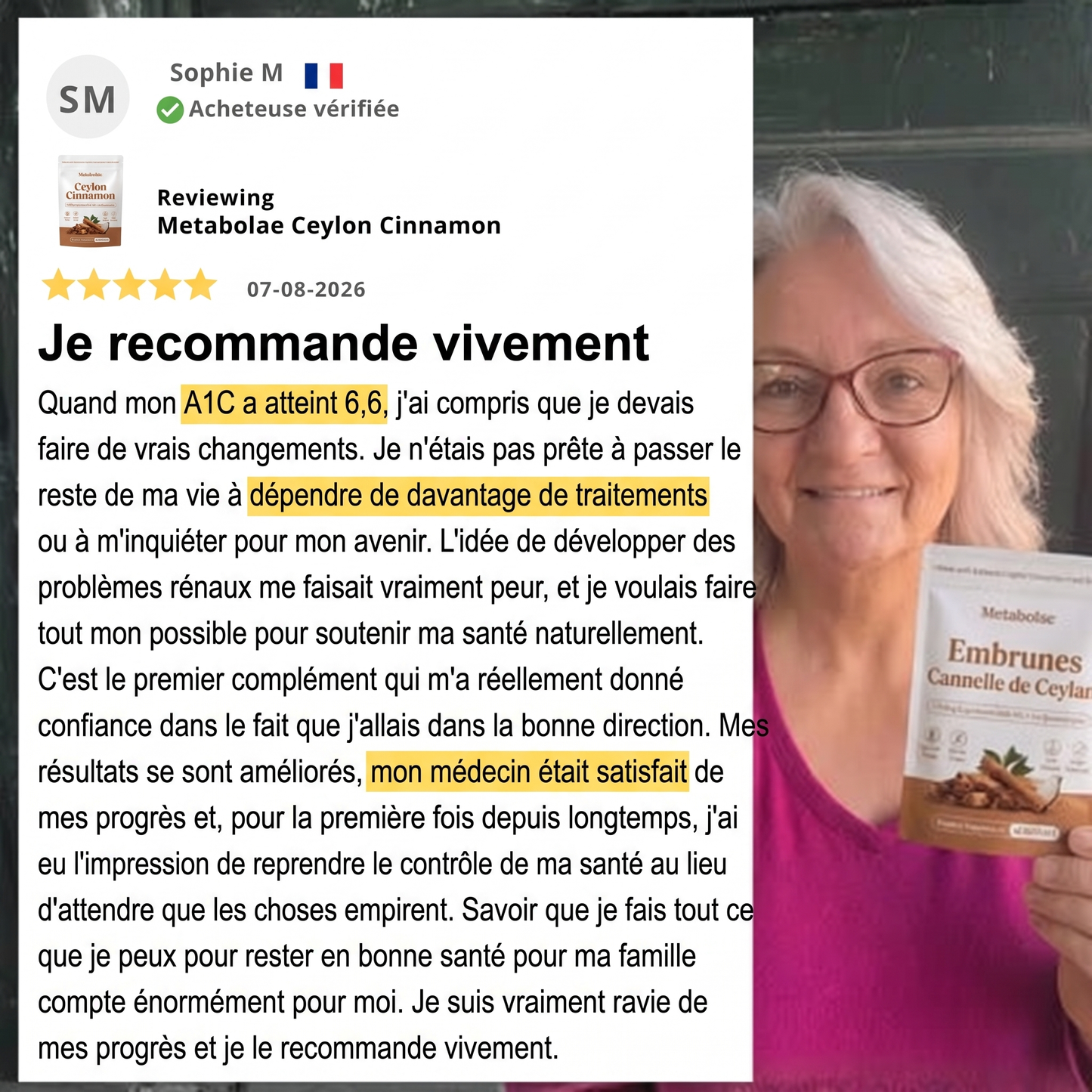Cannelle de Ceylan Embrunes — 7 200 mg à l'huile MCT