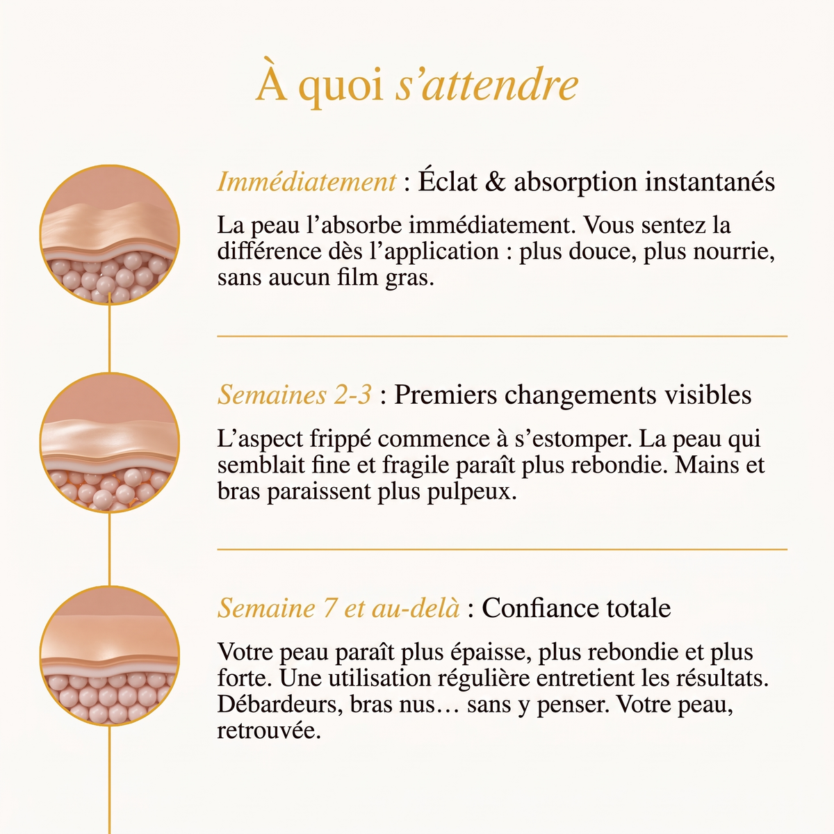 À quoi s'attendre