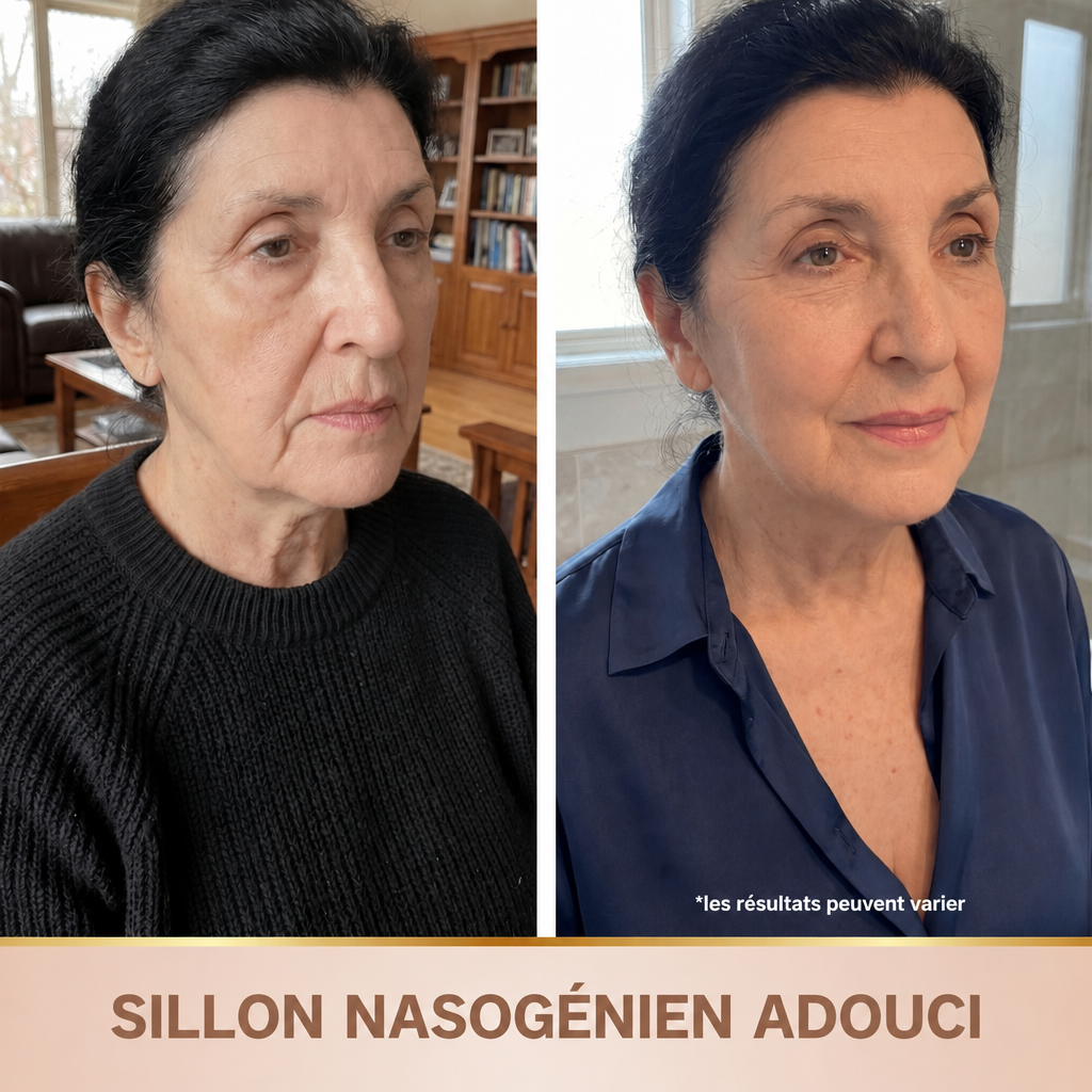 Sillon nasogénien adouci