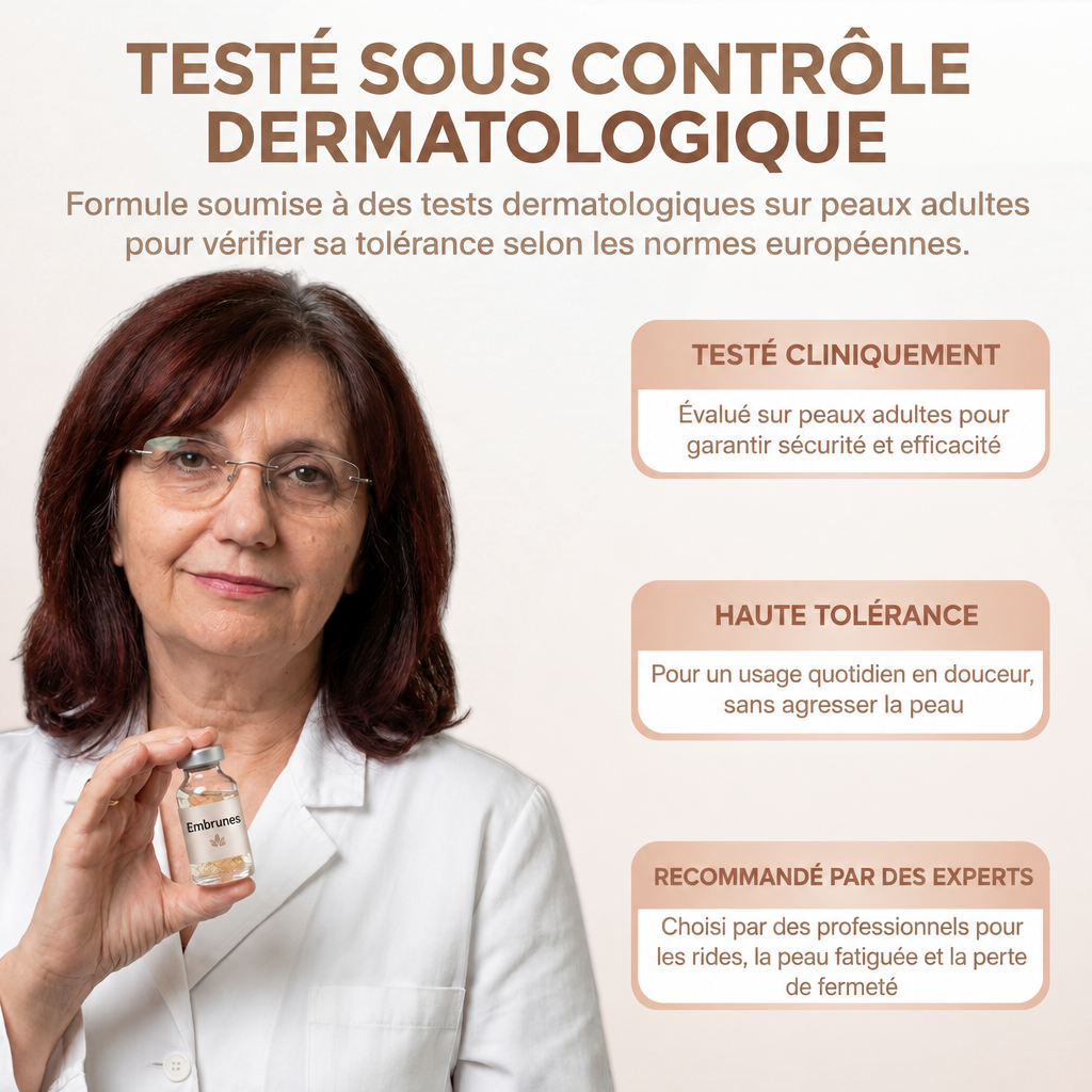 Testé sous contrôle dermatologique